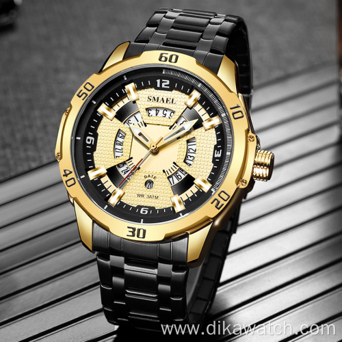 SMAEL Brand Men Watches Top Luxury Quartz Watch